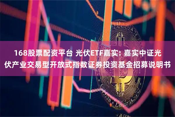 168股票配资平台 光伏ETF嘉实: 嘉实中证光伏产业交易型开放式指数证券投资基金招募说明书